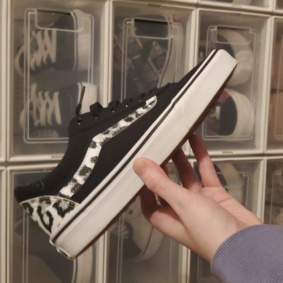 VANS WARD SNOW LEOPARD RARE WOMEN'S SIZE 7 - Picture 7 of 11
